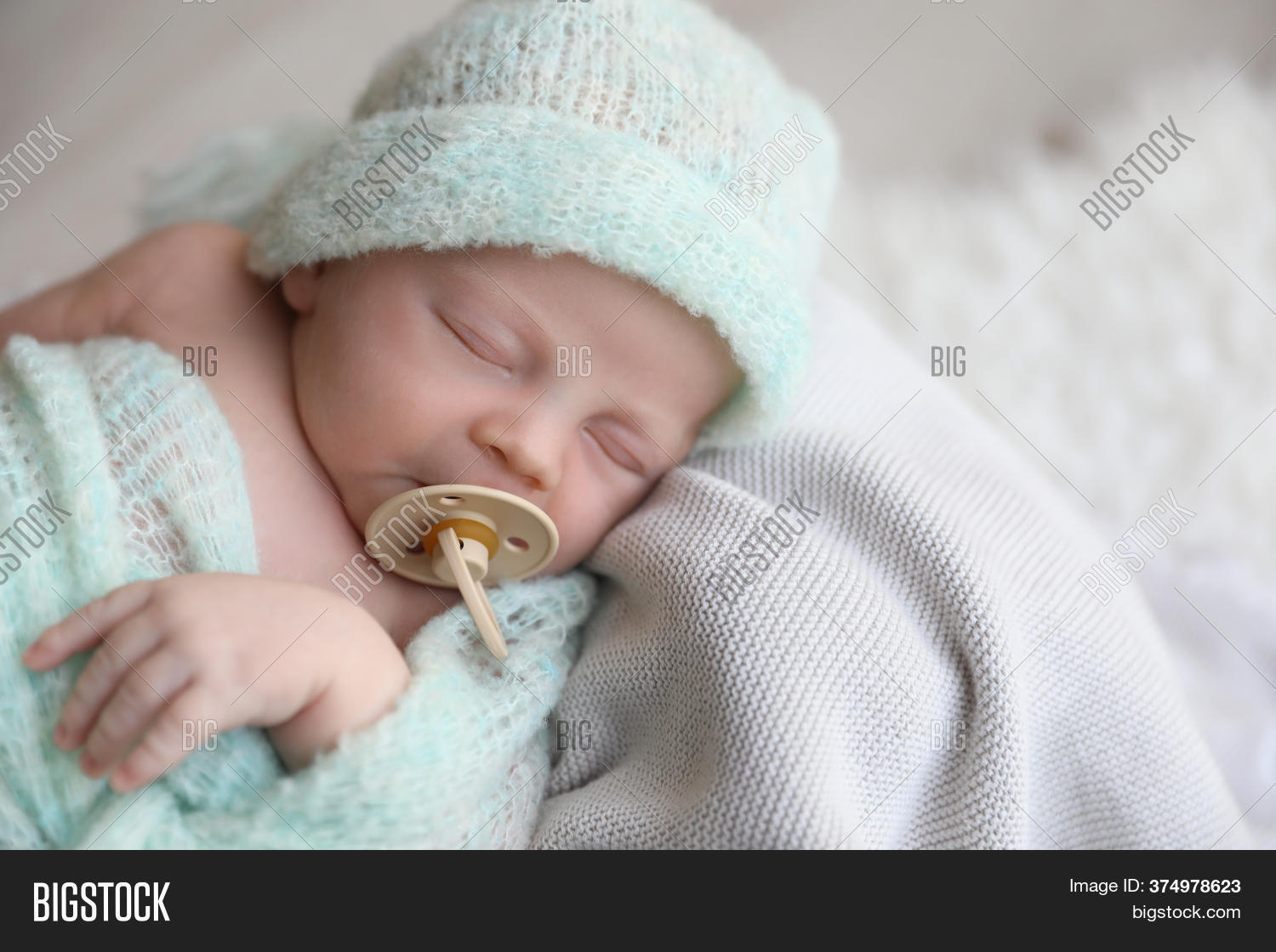 Cute Newborn Baby Warm Image & Photo (Free Trial) Bigstock