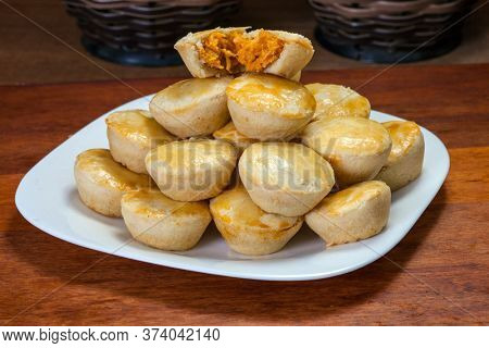 Empadinha, traditional Brazilian snack food