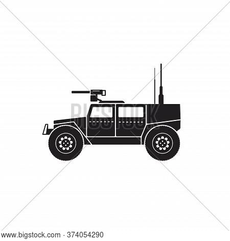 Illustration Vector Graphic Of War Truck. Good For, Perfect For Military, Army, Vehicle, Armored, Tr