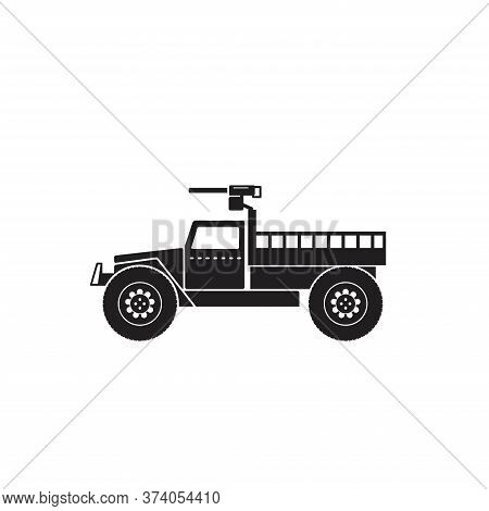 Illustration Vector Graphic Of War Truck. Good For, Perfect For Military, Army, Vehicle, Armored, Tr