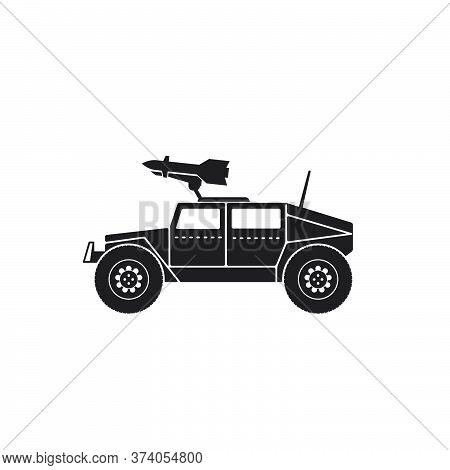 Illustration Vector Graphic Of War Truck. Good For, Perfect For Military, Army, Vehicle, Armored, Tr