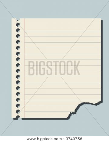 Side af Notebook