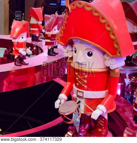 Kuala Lumpur, Malaysia - Dec 31, 2019 : Tourist Travel To Skytropolis Funland In First World Resort 