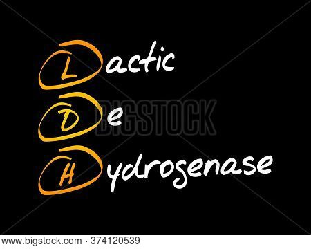 Ldh - Lactic Dehydrogenase Acronym, Medical Concept Background