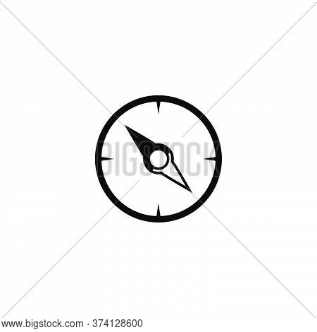 Illustration Vector Graphic Of Compass Icon. Fit For Map, Navigation, Direction, Destination, Locati