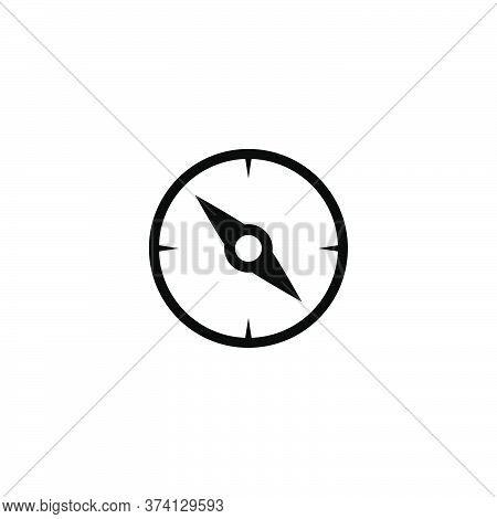 Illustration Vector Graphic Of Compass Icon. Fit For Map, Navigation, Direction, Destination, Locati