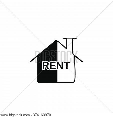 Illustration Vector Graphic Of Home Icon. Fit For Real Estate, Residential, Concept Website Etc.