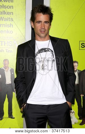 LOS ANGELES - 30 Ott: Colin Farrell arriva alla Premiere di 