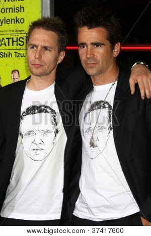 LOS ANGELES - 30 Ott: Sam Rockwell, Colin Farrell alla Premiere di 