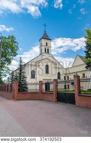 Lomza, Poland - June 1, 2020: Religious Congregation Of The Benedictine Sisters.