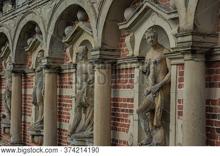 Architecture View From Rosenborg Castle, Copenhague, Denmark 2019