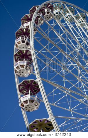 Ferris Wheel At The Fairground