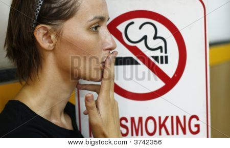 Woman Smoking