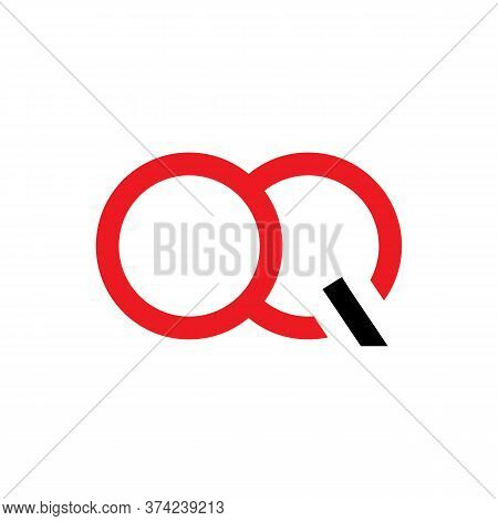 Initial Letter Oq Logo Design Vector Template. Abstract Letter Minimal Typography Logo Design