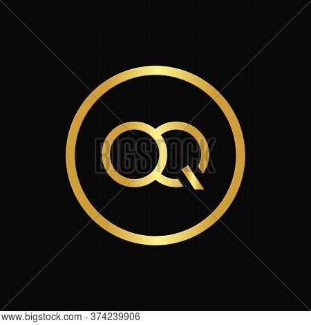 Initial Letter Oq Logo Design Vector Template. Abstract Letter Minimal Typography Logo Design