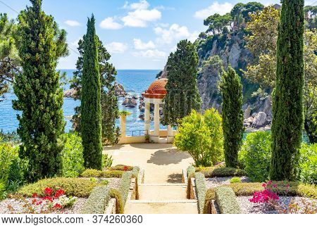Marimurtra Garden In Blanes Outside Barcelona, Spain