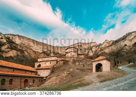 Mtskheta, Georgia. Shio-mgvime Monastery. Upper Church Of Holy Virgin Or Theotokos, Central Part Of 