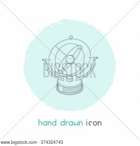 Kinetics Icon Line Element. Illustration Of Kinetics Icon Line Isolated On Clean Background For Your