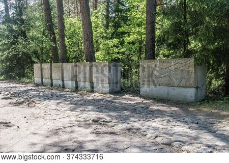Wolka Okraglik, Poland - June 2, 2020: Treblinka Extermination Camp.