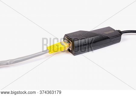 Landline Rj45 Adaptor Image & Photo (Free Trial) | Bigstock