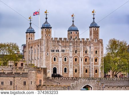 Tower Of London In Spring, United Kingdom