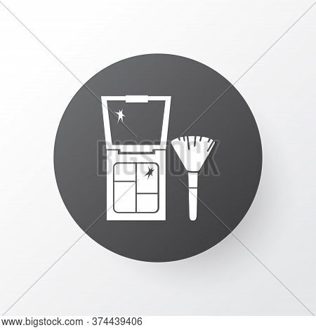 Bronzer Icon Symbol. Premium Quality Isolated Blusher Element In Trendy Style.