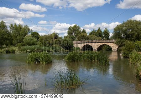 The Swinford Bridge Over The River Thames Near Eynsham In West Oxfordshire In The Uk Taken On 06 13 