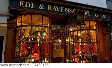 Ede And Ravenscroft Store In Oxford - Oxford, United Kingdom - January 3, 2020
