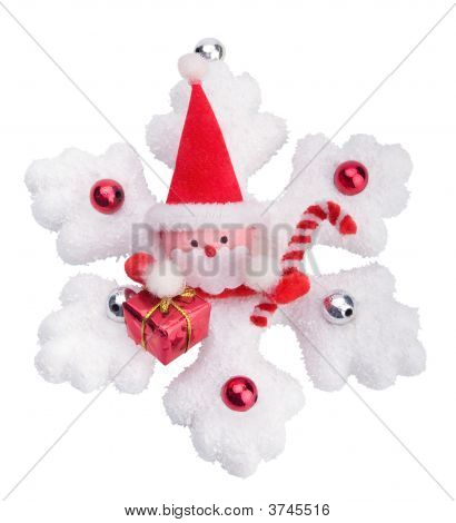 Copo de nieve de Navidad