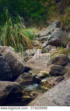 Rocky Mountain Creek Near Potrero De Los Funes, San Luis, Argentina.