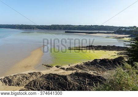 Bretagne Of France Sea Coast Hiking Trail Of Tourism