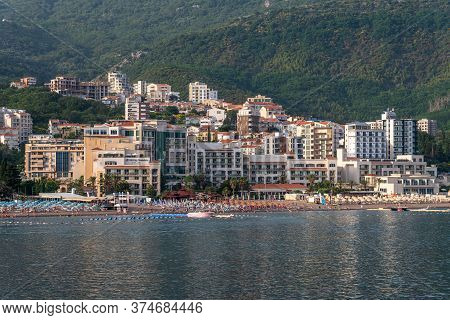 Becici, Montenegro - June 15.2019. Resort Village Of Becici And Rafailovici