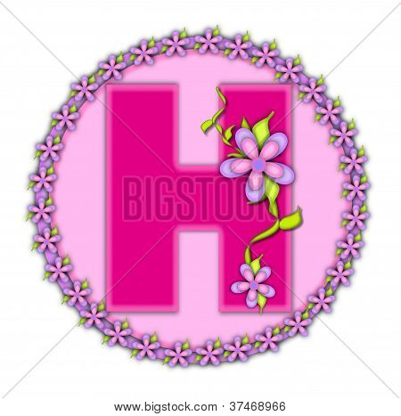 Alphabet Daisy Chain H