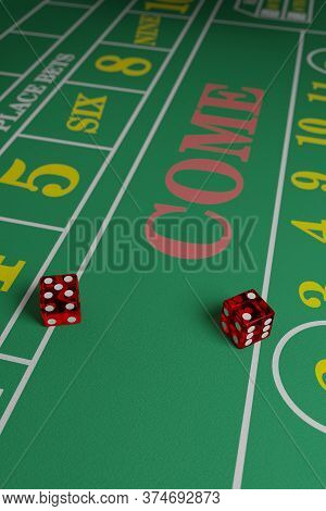 Dice Rolling Seven In The Craps Game