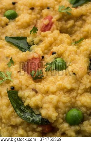 Dalia Khichdi Or Daliya Khichadi Is A Delicious One Pot Meal Made From Broken Wheat And Vegetables,