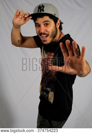 Salvador, Bahia / Brazil - January 19, 2016: Fabricio Cardoso Kraychete, Better Known As Tom Kray Or