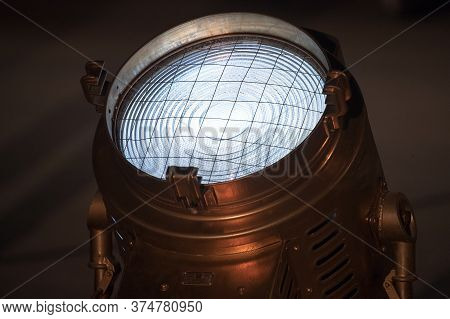 Powerful Artificial Light Device For Work In A Film Studio Or Photo Studio