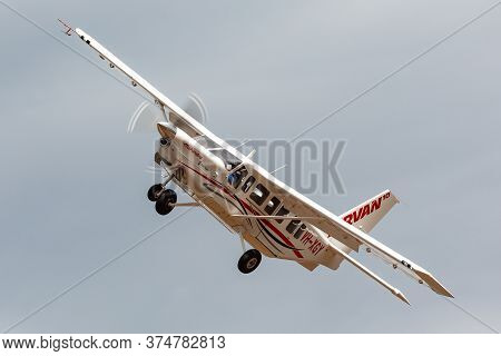 Avalon, Australia - February 28, 2015: Mahindra Aerospace (gippsland Aeronautics) Ga10 Airvan Vh-xgy
