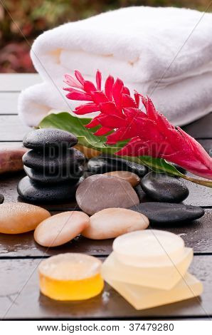 สุขภาพกลางเซน ด้วยดอกขิงแดงกับสบู่