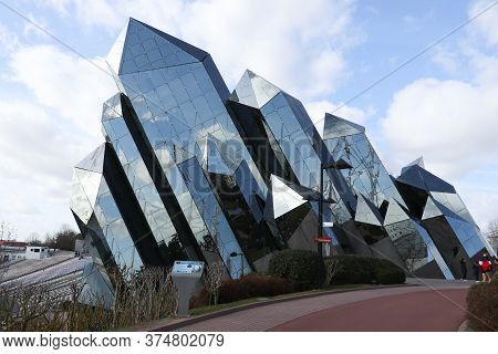 Poitiers, Nouvelle Aquitaine / France - 03-02-2019 : In 2014 Futuroscope Won For The 2nd Time The Aw