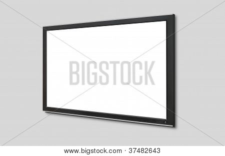 tv an der Wand gefÃ¼hrt