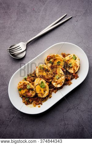 Masala Anda Fry Made Using Chicken Egg Is An Indian Starter