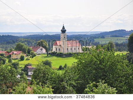 Церковь Святого Стефана в Лаллинг, Бавария