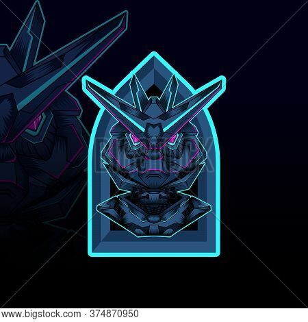 Mecha Esport Vector Graphic Design Illustration
