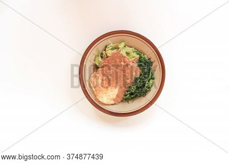 Vegetables For Pecel Ingredient. Pecel Is Traditional Food From West Java Indonesia Made From Steame
