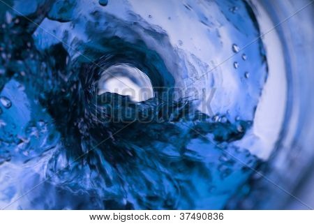 Blauen Wirbel