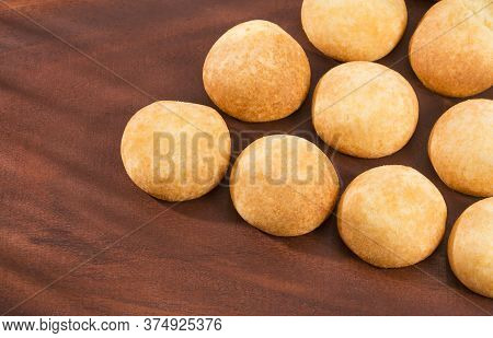Delicious Almojabana Colombian Preparation - Text Space