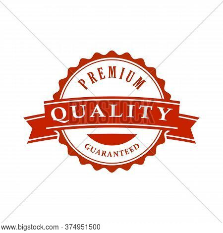 Premium Quality Label Certified Illustrations, Quality Label Icon Vector Design, Quality Guaranteed 