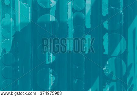 Abstract Turquoise, Celadon And Aquamarine Colors Background For Design.