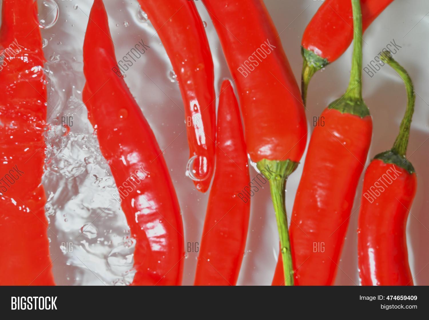 Close- View Red Chilli Image & Photo (Free Trial) | Bigstock